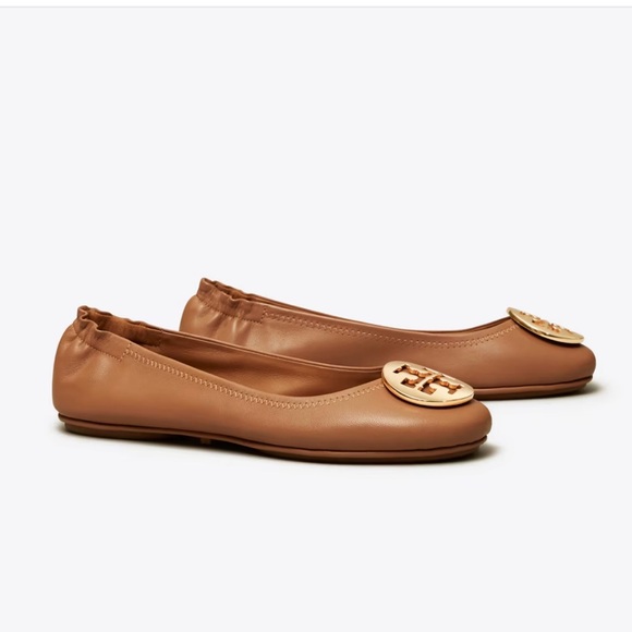 Tory Burch Shoes - ☀️NEW☀️Tory Burch Minnie Travel Flats 8.5 Tan